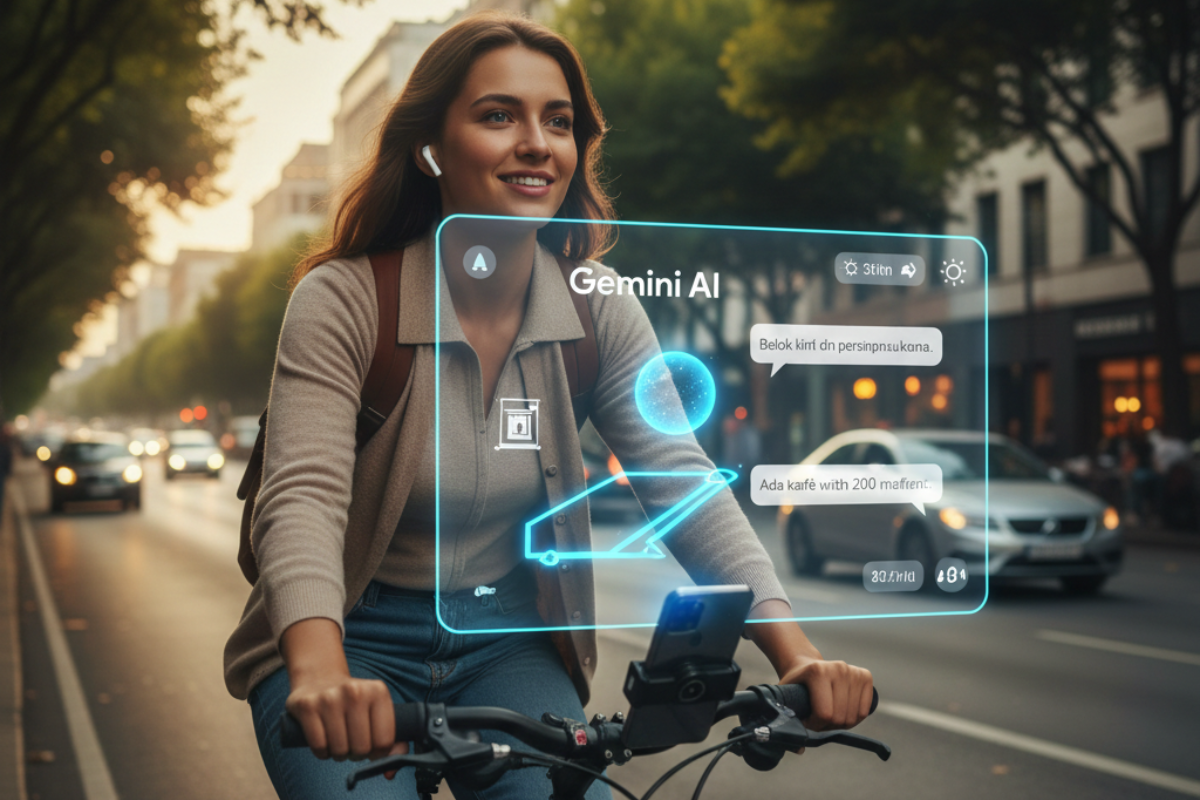 Google Maps Kini Lebih Pintar: Bisa Ngobrol dengan Gemini AI Sambil Jalan Kaki dan Bersepeda - Codenesia