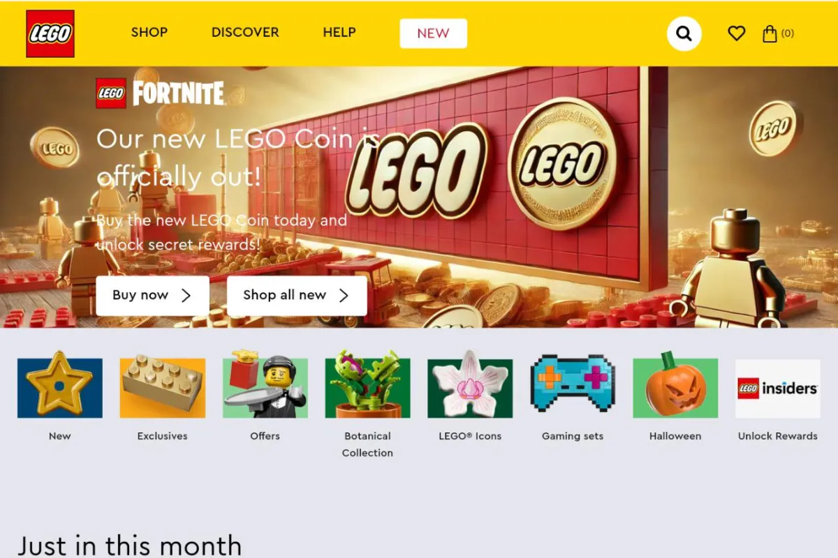 Situs Resmi LEGO Diretas, Digunakan untuk Promosi Penipuan Kripto - Codenesia