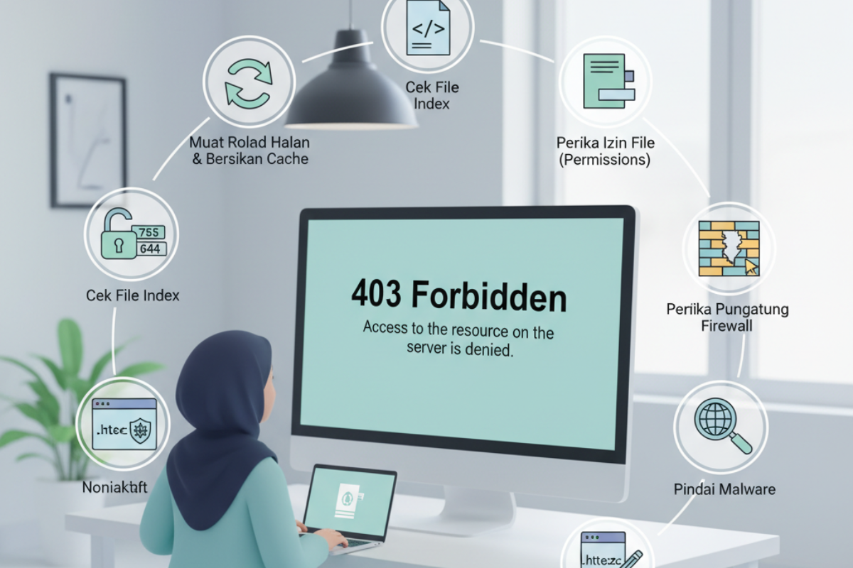 Website Kena Error 403 Forbidden? Jangan Panik! Ini 8 Cara Mengatasinya