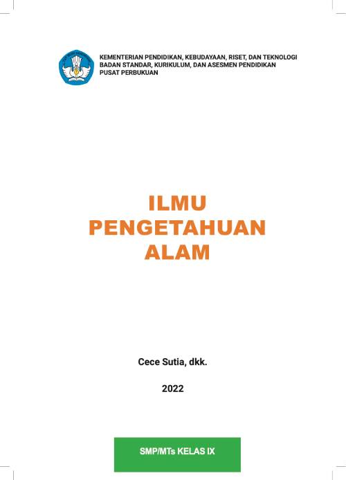 ILMU PENGETAHUAN ALAM SMP/MTs KELAS IX - SMPN Satap Matabulu