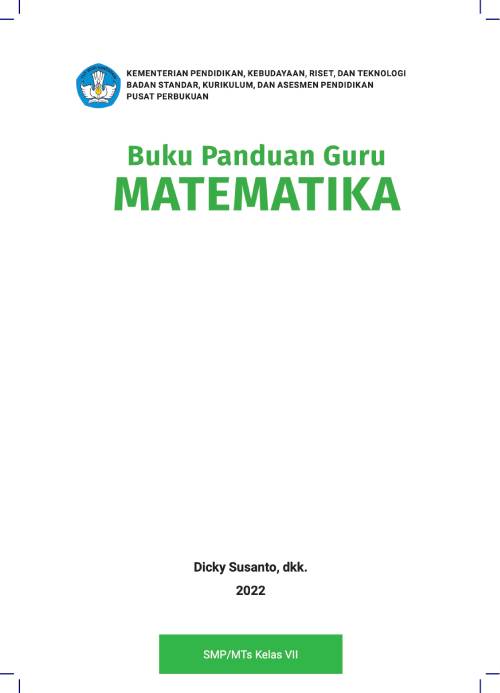 MATEMATIKA  SMP/MSTMs KPelas VII - SMPN Satap Matabulu