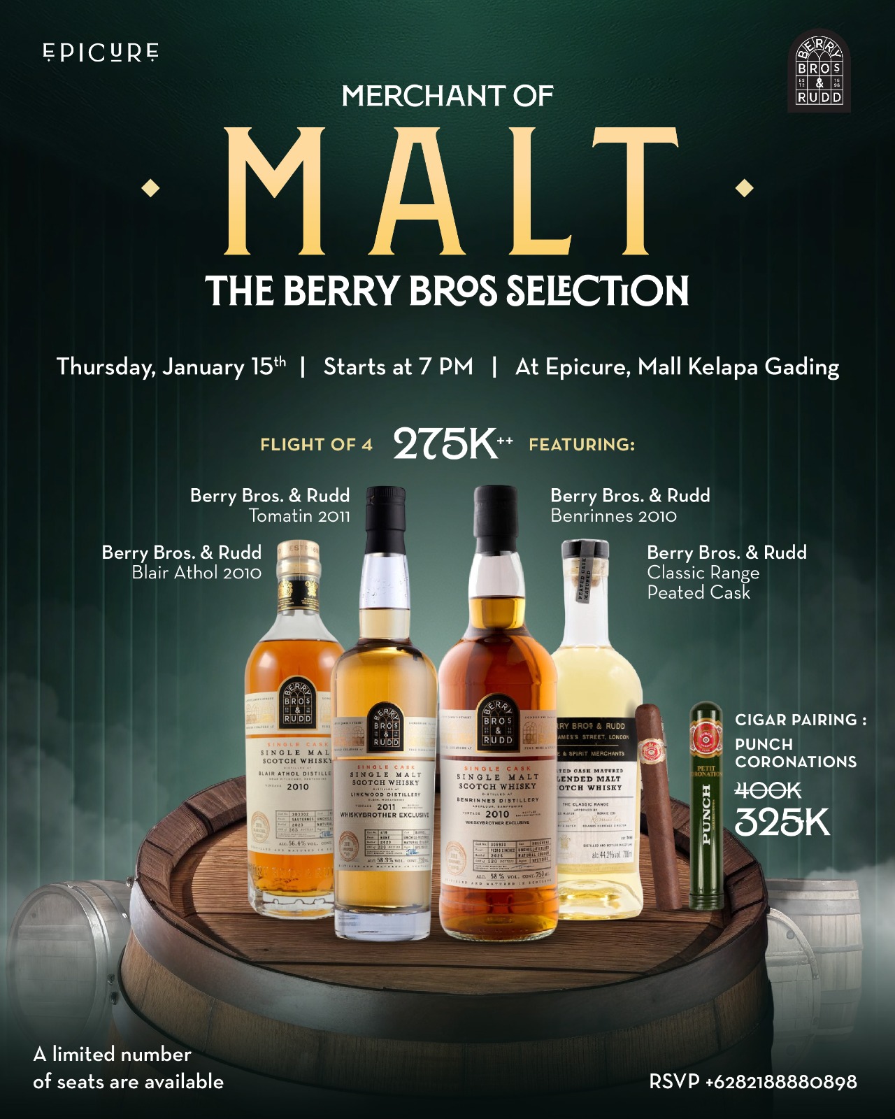 Pancaniaga Indoperkasa - Merchants of Malt, The Berry Bros Selection