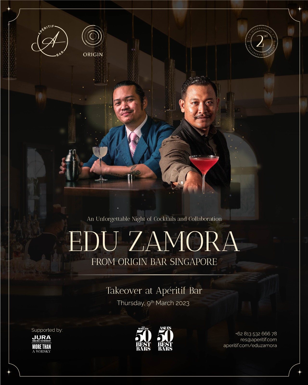 EDU ZAMORA From Origin Bar Singapura - Pancaniaga Indoperkasa