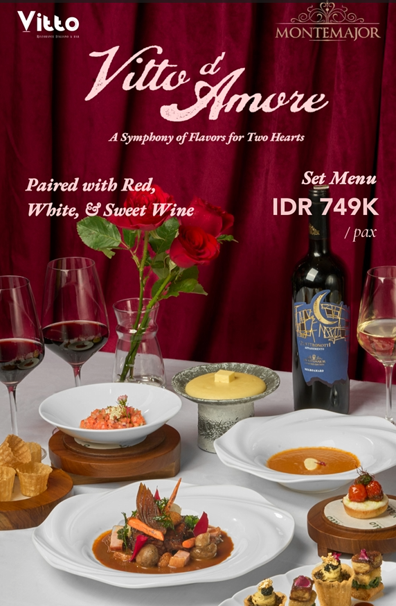 Pancaniaga Indoperkasa - Vitto d Amone " A Symphony of Flavors for Two Hearts" Valentine Event
