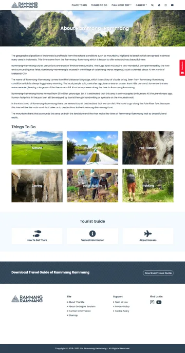 Tourist Information Center - Rammang-Rammang - Go Rammang Rammang - Codenesia Tourist Information Center - Rammang-Rammang - Go Rammang Rammang - Codenesia