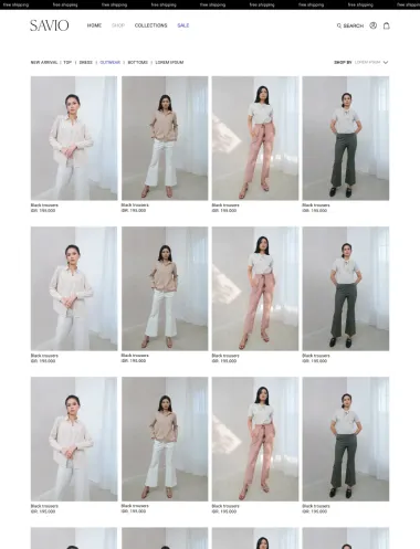 E-Commerce Website - Savio - Savio - Codenesia E-Commerce Website - Savio - Savio - Codenesia
