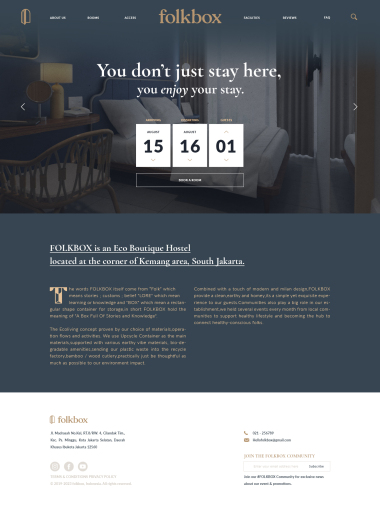 Website Profil Perusahaan - Folkbox - Home - Codenesia
