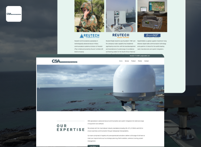 Company Profile Website - Codenesia