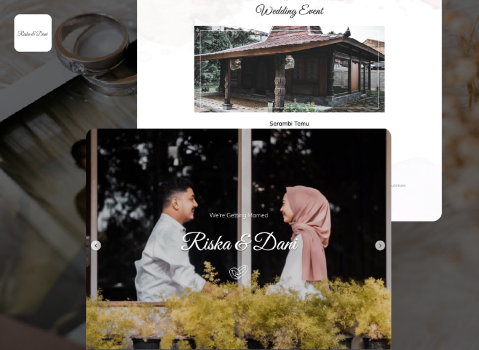 Wedding Invitation Website - Codenesia