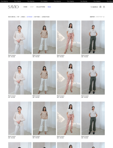 Toko Online - Savio - Collection - Koleksi - Codenesia