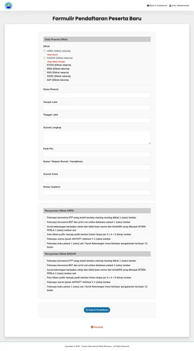 Seafarer Registration and Certification Management System - Bina Sena Maritime Training Center - Bina Sena Maritime Training Center - Codenesia Seafarer Registration and Certification Management System - Bina Sena Maritime Training Center - Bina Sena Maritime Training Center - Codenesia