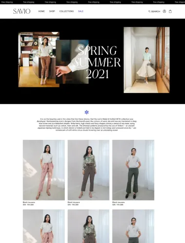 E-Commerce Website - Savio - Savio - Codenesia E-Commerce Website - Savio - Savio - Codenesia