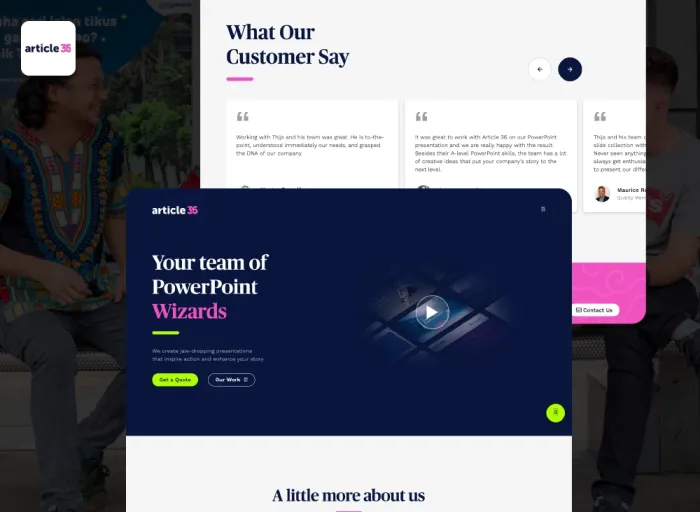 Company Profile Website - Codenesia