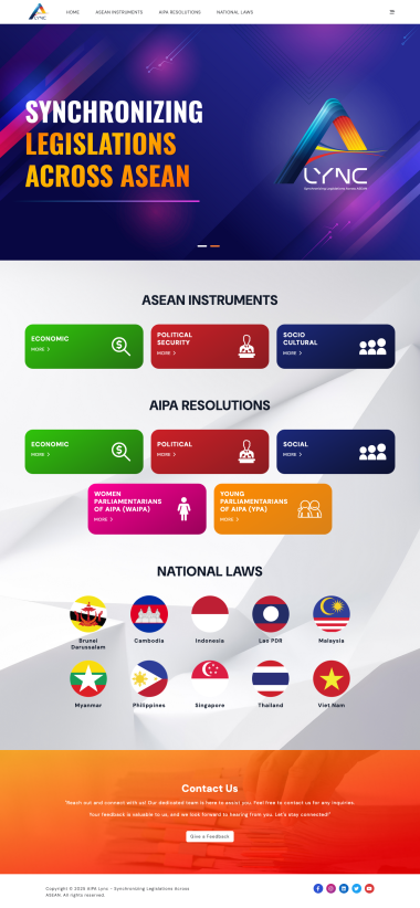 AIPA Lync - ASEAN Inter-Parliamentary Assembly (AIPA) - Home - Codenesia