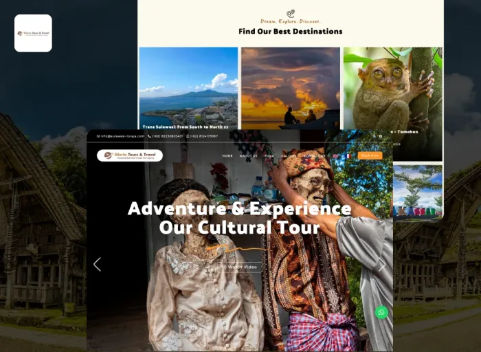 Travel Website - Codenesia