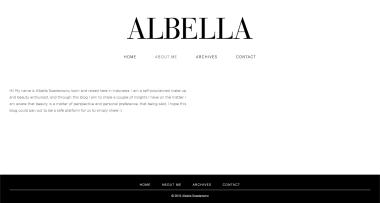 Personal Website - Albella Soedarsono - About - Codenesia