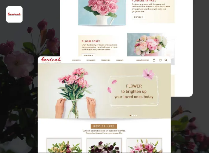 Mini Online Store - Sarinah - Codenesia