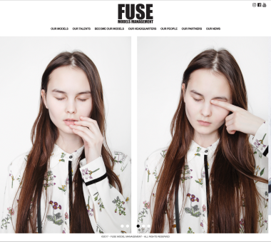Website Profil Perusahaan - Fuse Models Management - Home - Codenesia