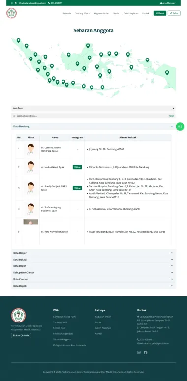 Organization Website - Perhimpunan Dokter Spesialis Akupunktur Medik Indonesia Organization (PDAI) - Perhimpunan Dokter Spesialis Akupunktur Medik Indonesia Organization (PDAI) - Codenesia Organization Website - Perhimpunan Dokter Spesialis Akupunktur Medik Indonesia Organization (PDAI) - Perhimpunan Dokter Spesialis Akupunktur Medik Indonesia Organization (PDAI) - Codenesia