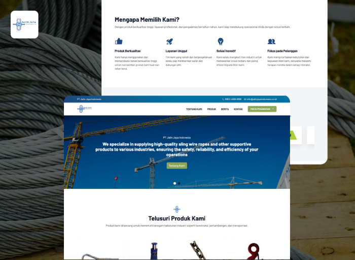 Company Profile Website - Codenesia