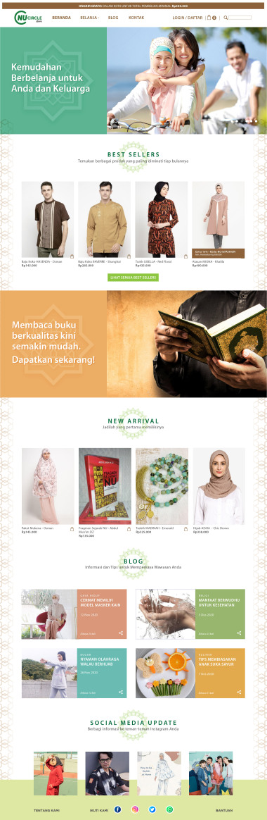 Marketplace Online - NU Circle - Qodyra Technologies - Home - Beranda - Codenesia