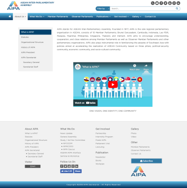 Website Organisasi - ASEAN Inter-Parliamentary Assembly (AIPA) - What is AIPA - Apa Itu AIPA - Codenesia
