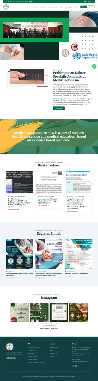 Organization Website - Perhimpunan Dokter Spesialis Akupunktur Medik Indonesia Organization (PDAI) - Perhimpunan Dokter Spesialis Akupunktur Medik Indonesia Organization (PDAI) - Codenesia Organization Website - Perhimpunan Dokter Spesialis Akupunktur Medik Indonesia Organization (PDAI) - Perhimpunan Dokter Spesialis Akupunktur Medik Indonesia Organization (PDAI) - Codenesia