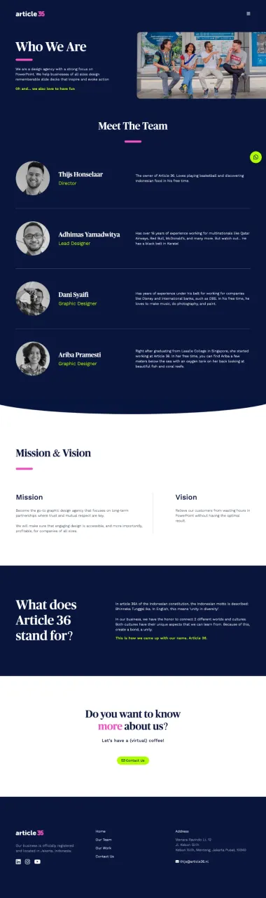 Company Profile Website - Article 36 - Article 36 - Codenesia Company Profile Website - Article 36 - Article 36 - Codenesia