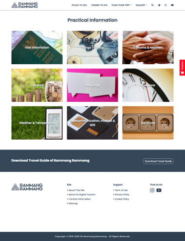 Pusat Informasi Turis - Rammang-Rammang - Pratical Information - Informasi Umum - Codenesia