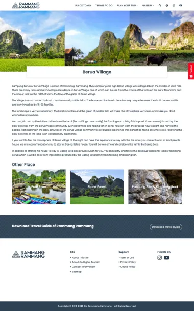 Tourist Information Center - Rammang-Rammang - Go Rammang Rammang - Codenesia Tourist Information Center - Rammang-Rammang - Go Rammang Rammang - Codenesia