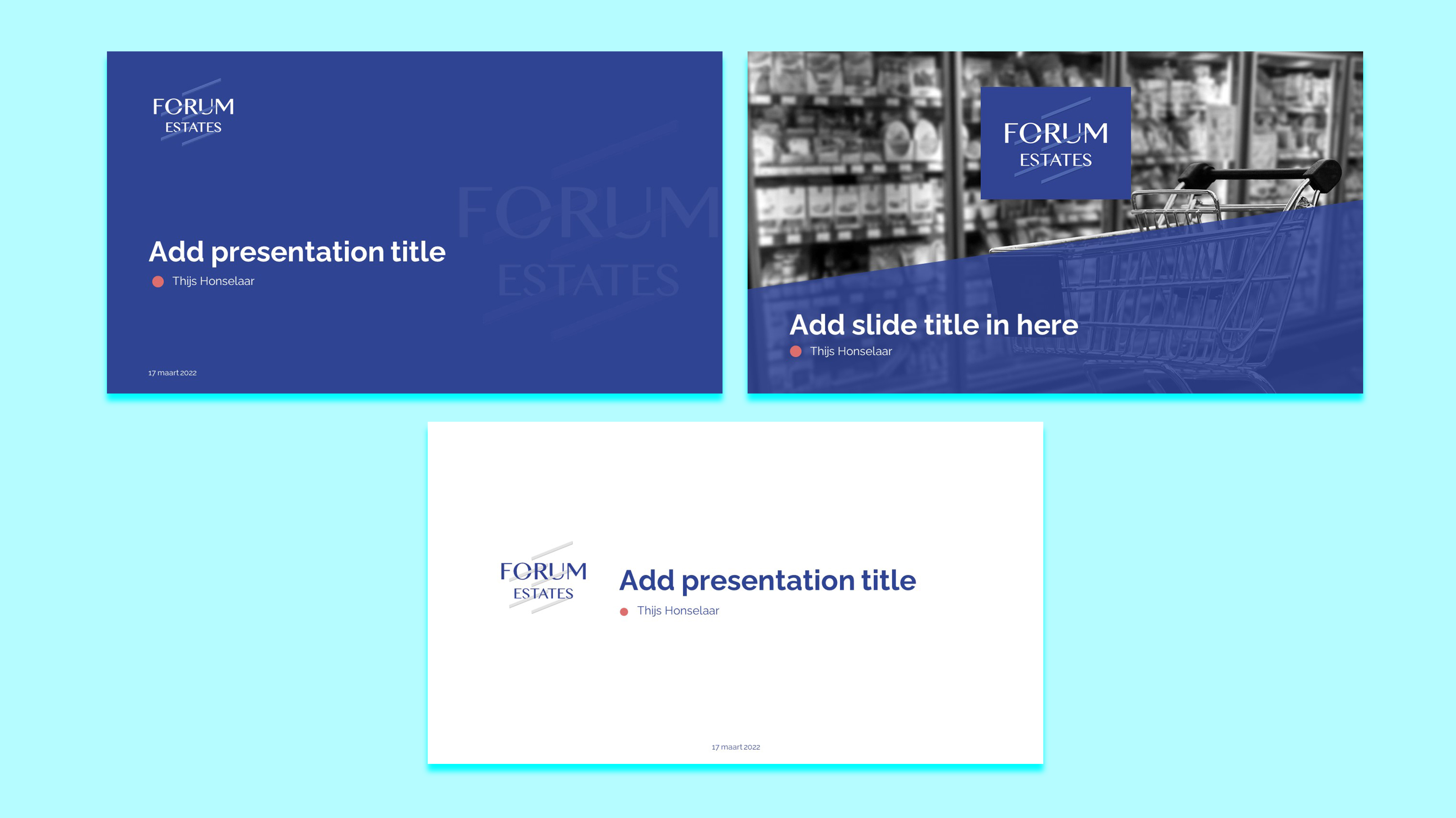 Presentation template - Forum Estates - Article 36 Design